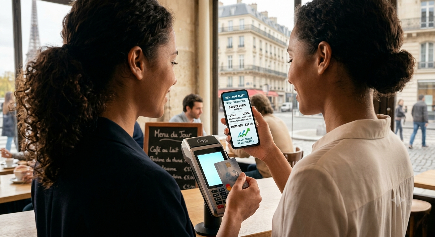 how to use a credit card abroad without hidden fees