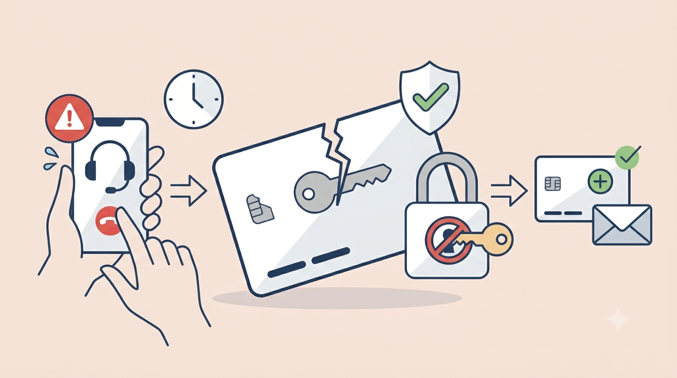 what to do if your credit card is lost or stolen